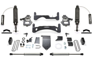 Fabtech K1113DL 14-18 fits GM C/K1500 P/U w/oE Alm Or Stmp Stl UCA 6in Perf Sys G2 w/Dl 2.5 & 2.25