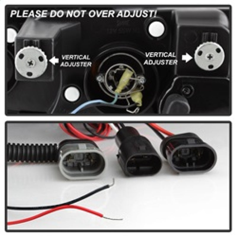 Spyder 5084804 fits BMW 99-01 E46 3 Series 4DR Projector Headlights 1PC LED Hal