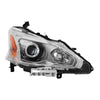 xTune 9937408 fits Nissan Altima 13-15 4Dr Passenger Side Headlights - OEM Righ