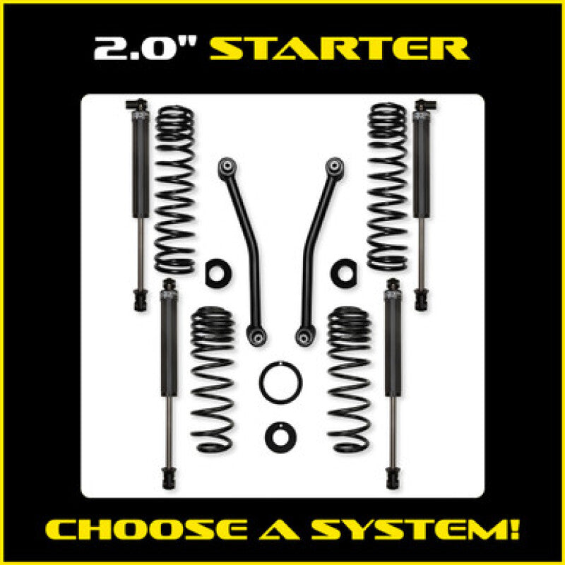 Rock Krawler JT20SS 19+ fits Jeep Gladiator JT (Gas) 2in Starter Suspension System