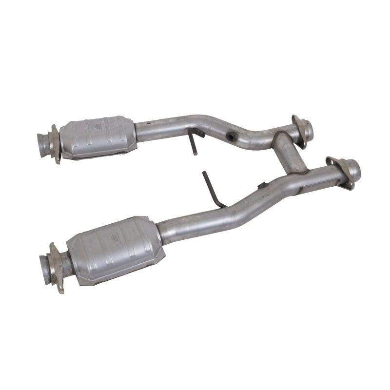 BBK  1538 Mustang 4.6 GT / fits Cobra 96-04 Short Mid H Pipe w Catalytic Convert