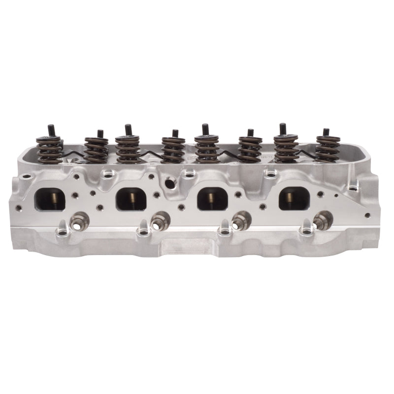 Edelbrock 50459 Cyl Head E-Street BB fits Chevy Oval Port Complete Single