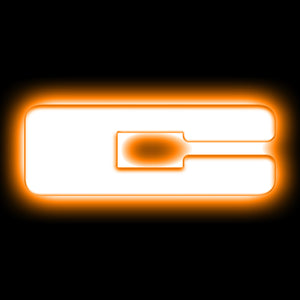 ORACLE Lighting 3140-C-005 Universal Illuminated LED Letter Badges - Matte Wht Surface Finish - C
