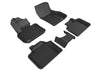3D MAXpider 2011-2019 fits Infiniti Q70/M37 Kagu 1st Row Floormat - Black