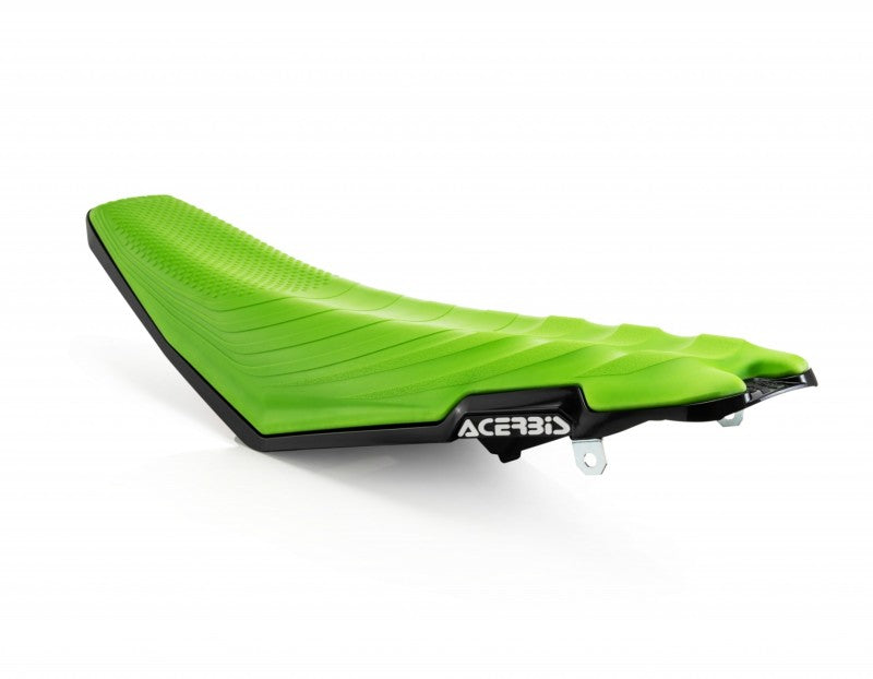 Acerbis 2742611089 fits Kawasaki 21-23 KX250 KX250X/19-23 KX450 X-Seat Soft - Green/Black