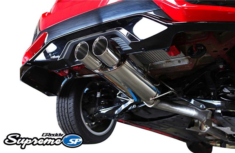 GReddy 10158212 2017+ fits Honda Civic Sport Hatchback 76mm Supreme SP Cat-Back