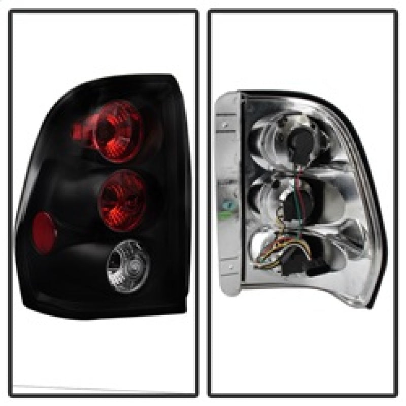 SPYDER 5002181 fits Chevy TrailBlazer 02-09 Euro Style Tail Lights Black