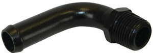 Moroso 65131 Streamline Air/Oil Separator Fitting - 3/8in to 1/2in Hose - 90 Deg