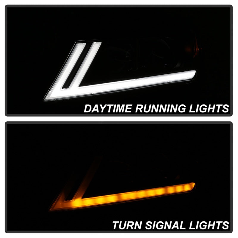 xTune 9042881 14-18 fits Chevy Impala (Excl Limited) DRL Halogen Proj Headlight