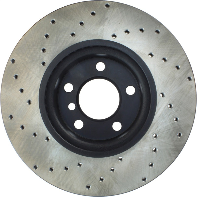 Stoptech 128.34134CL 11-18 BMW X3/X4 Cryo Drilled Sport Left Front Rotor
