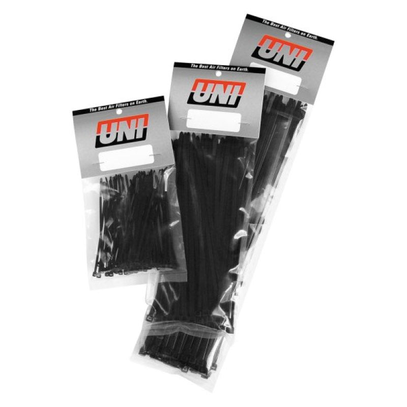 Uni Filter  UniFilter UCT-30-K 4in Cable Ties - 50pcs