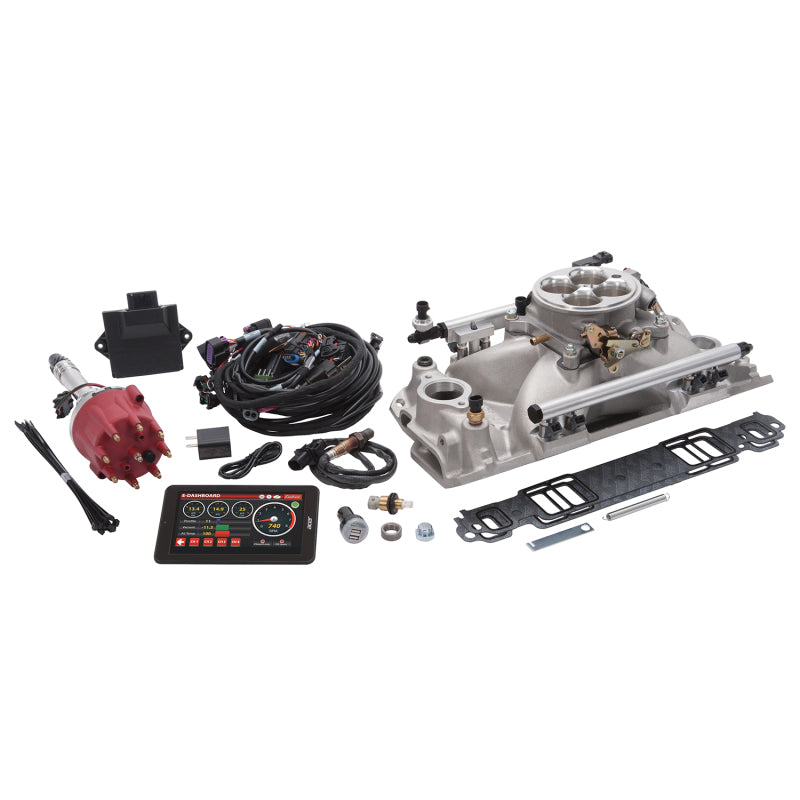 Edelbrock 35690 Pro Flo 4 EFI System Seq Port fits SBC 1986 & Earlier 675 Max HP 42lb/hr
