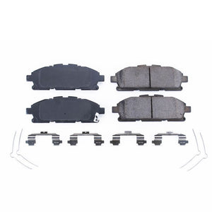 PowerStop 17 fits Nissan Quest Front Z17 Evolution Ceramic Brake Pads w/Hardware