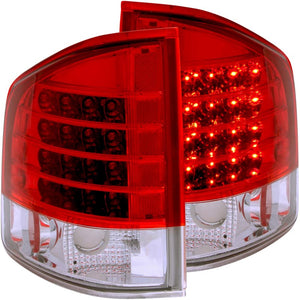 ANZO 311013 1995-2005 fits Chevrolet S-10 LED Taillights Red/Clear