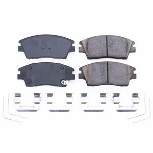 PowerStop fits Hyundai Elantra Front Z17 Evolution Ceramic Brake Pads w/Hardware