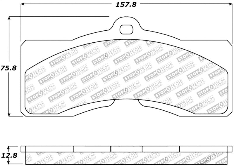 Stoptech 309.0008 Performance Brake Pads