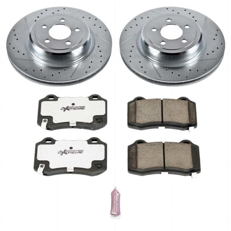 PowerStop K4583-26 05-10 fits Chrysler 300 Rear Z26 Street Warrior Brake Kit