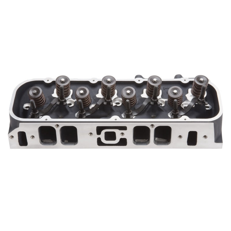 Edelbrock 61555 Cylinder Head BB Chevy Marine Performer RPM Rectangular Port Complete w/ Springs