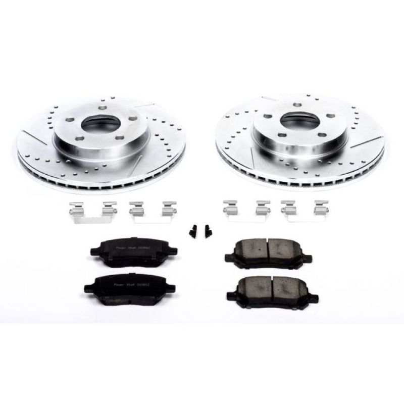 PowerStop K2983 fits Chevrolet 07-10 Cobalt Front Z23 Evolution Sport Brake Kit
