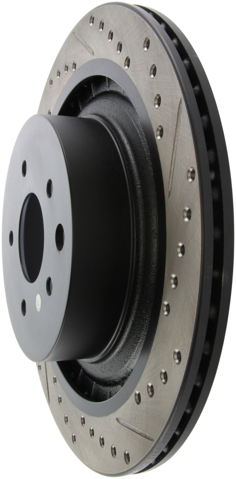 Stoptech 127.42101L fits Infiniti G37/Nissan 370Z Slotted/Drilled Rear-L Rotor
