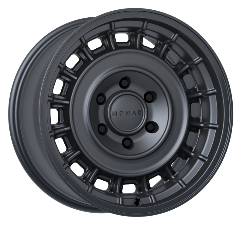 Nomad N502DU-78562-00 N502DU Arvo 17x8.5in / 6x120 BP / 0mm Offset / 67.1mm Bore - Dark Gunmetal Wheel