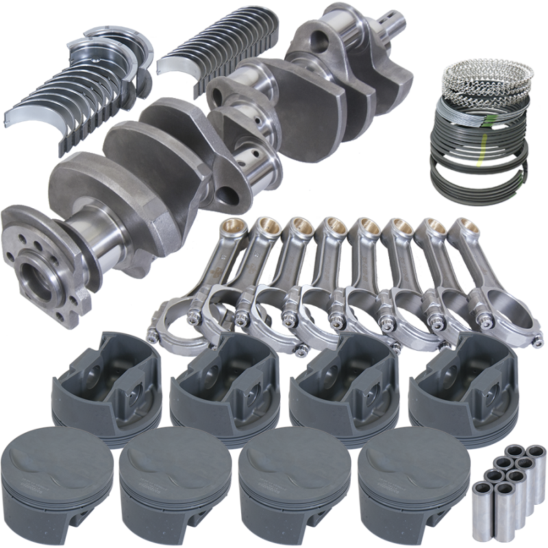 Eagle 13114000 fits Chevy 400 3.750in Crank 5.700in I-Beam Rods -5cc Flat Top 4.125in Pistons Rotating Assembly