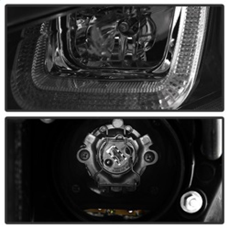 Spyder 5080592 fits Volkswagen 14-16 Golf VII Projector Headlights DRL LED Red