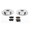PowerStop K407 fits Honda 92-96 Prelude Rear Z23 Evolution Sport Brake Kit