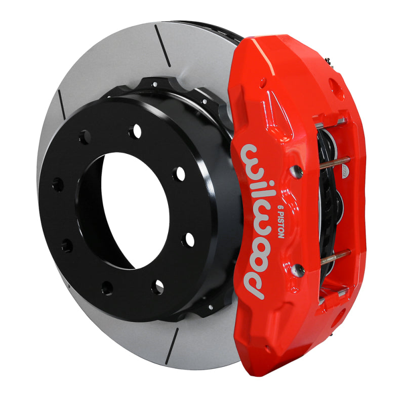 Wilwood 140-18103-R TX6R Rear Kit 15.50in Red w/ Lines 20-24 fits GM Truck/SUV 2500