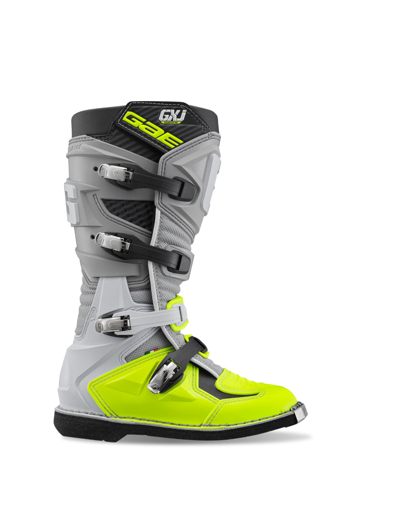 Gaerne  2169-009-1 GXJ Boot Grey/Fluorescent Yellow Size - Youth 1