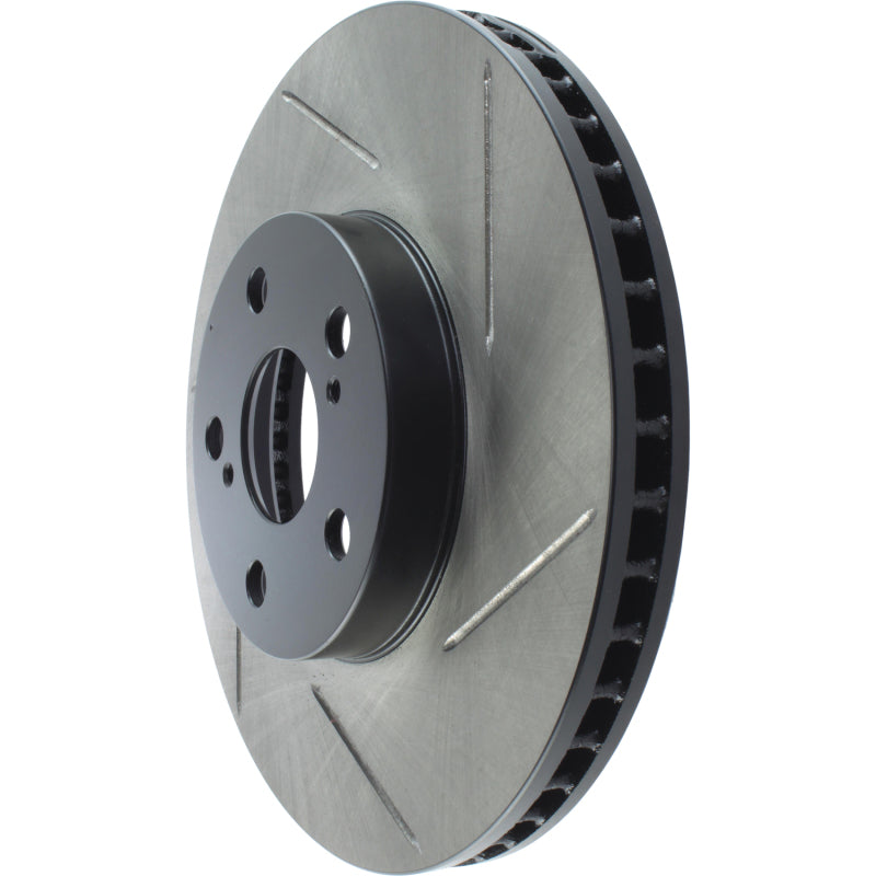 Stoptech 126.44114SL Power Slot 01-05 fits Toyota Celica GT & GT-S/05-09 Scion tC Slotted Left Front Rotor
