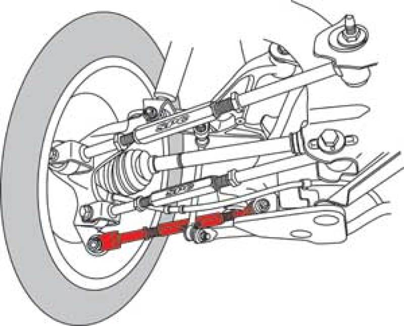 SPC Performance 72250 fits Infiniti Trailing Arm