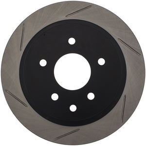 Stoptech 126.42077SR Power Slot 03-05 350Z / 03-04 G35 / 03-05 G35X SportStop Slotted Rear Right Rotor