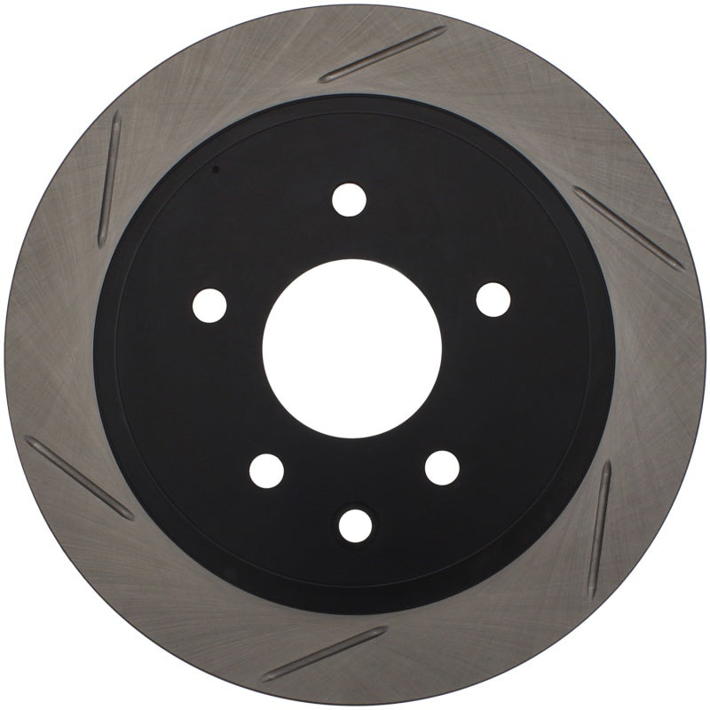 Stoptech 126.42077SR Power Slot 03-05 350Z / 03-04 G35 / 03-05 G35X SportStop Slotted Rear Right Rotor