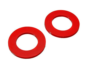 Energy Suspension 4.6112R Front Coil Spring Isolator Set - Red