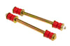 Prothane 19-419 Universal End Link Set - 7 3/8in Mounting Length - Red
