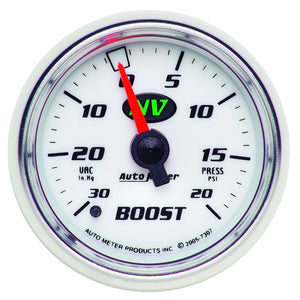 AutoMeter 7307 Autometer 52.4mm Mechanical Vacuum / Boost Gauge