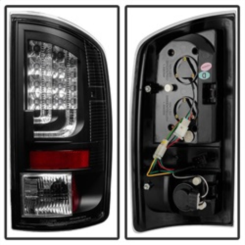 Spyder 5081810 fits Dodge 02-06 Ram 1500 Version 2 LED Tail Light - Black ALT-Y