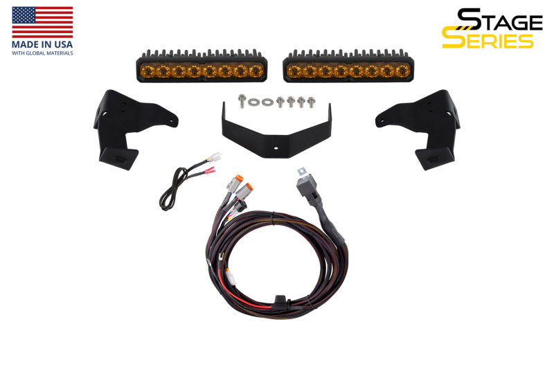 Diode Dynamics DD8836 fits Tacoma 2024 Stealth Lightbar SS10 Max White Combo