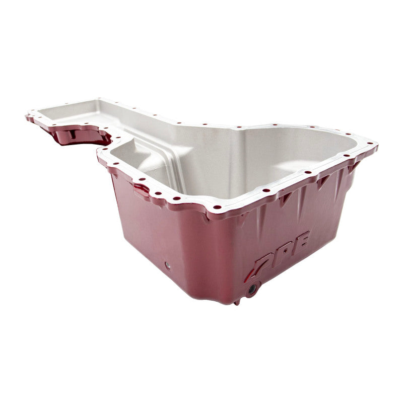 Wehrli 17-19 GM Duramax WCFab X PPE High Capacity Aluminum Oil Pan - Gloss Black