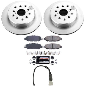 Power Stop 95-00 Lexus LS400 Rear Z23 Coated Brake Kit
