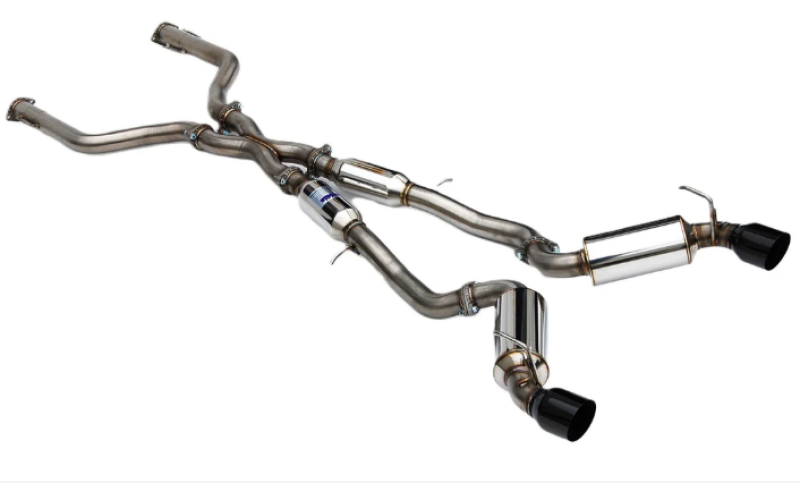 Invidia HS22N4Z7GD1SBL 2022+ fits Nissan Z 70mm N1 Cat Back Exhaust - Black Tips