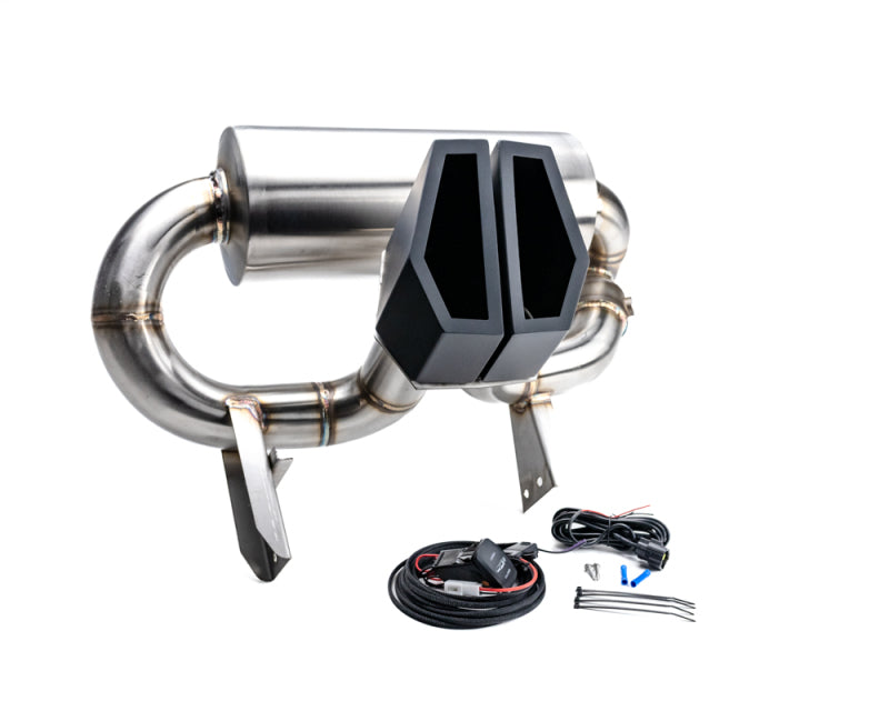 Agency Power AP-BRP-X3-170-BLK Valvetronic Exhaust System Black Tips fits Can-Am 17-20 Maverick X3 Turbo 2022