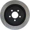 Stoptech 127.61109L Slotted & Drilled Sport Brake Rotor - 2015 Ford Mustang GT - Rear Left
