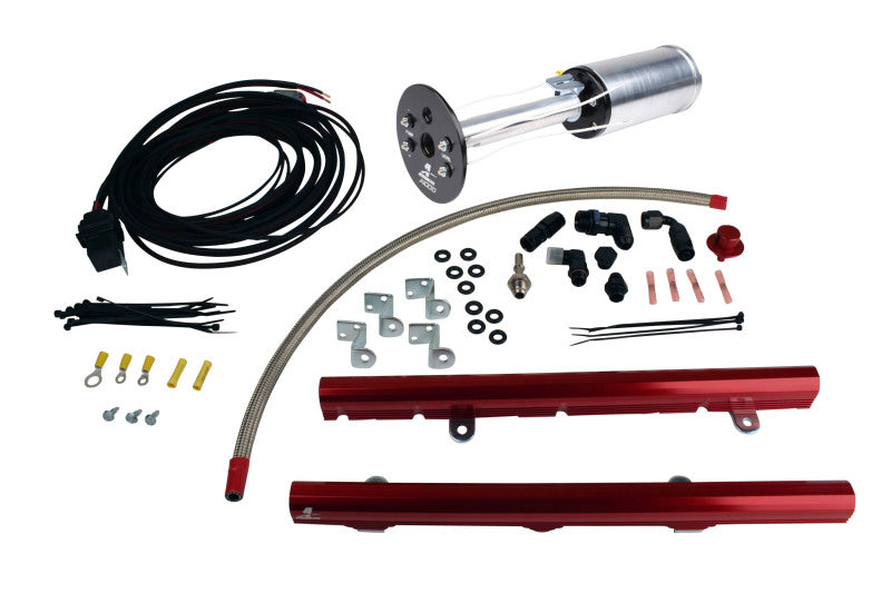 Aeromotive  17176 C6 Corvette Fuel System - A1000/LS3 Rails/Wire Kit/Fittings