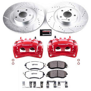 PowerStop fits Scion 13-16 FR-S Front Z26 Street Warrior Brake Kit w/Calipers