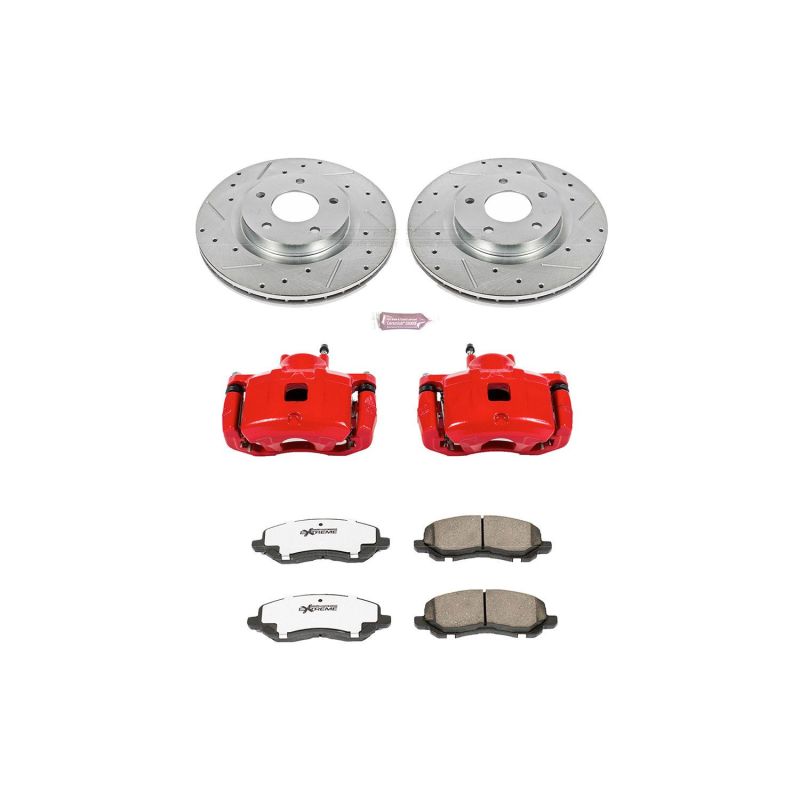 PowerStop KC3032 fits Chrysler 200 Front Z26 Street Warrior Brake Kit w/Calipers