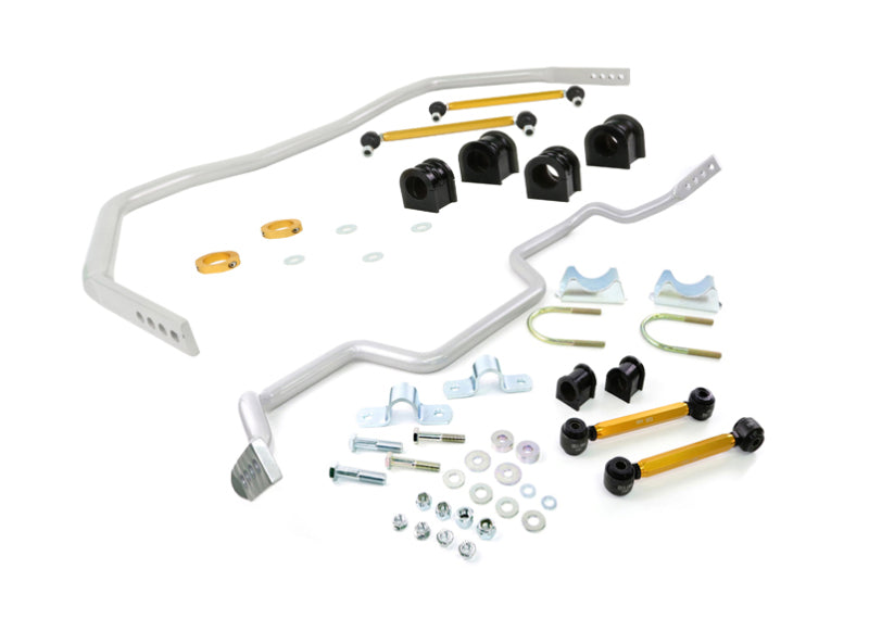 Whiteline BFK005 fits Ford 05-14 Mustang (Incl. GT) Front & Rear Sway Bar Kit