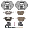 PowerStop K5280-26 06-07 fits BMW 525i Front Z26 Street Warrior Brake Kit