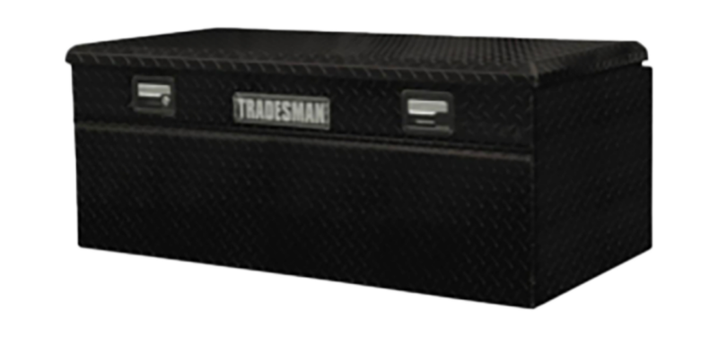Tradesman 79460WB Aluminum Flush Mount Truck Tool Box Full/Wide (60in.) - Black